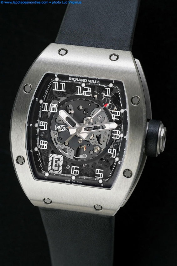 Replica Richard Mille RM 010 Titanium Watch